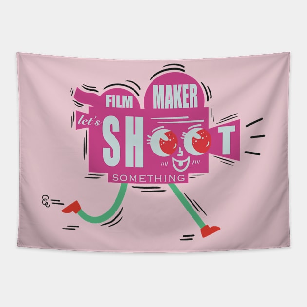 Film Maker Tapestry by Xatutik-Art