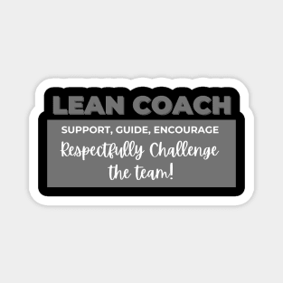 Lean Six Sigma Coach Magnet