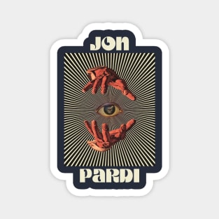 Hand Eyes Jon Pardi Magnet