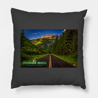 The Garden Wall Glacier National Park Pillow