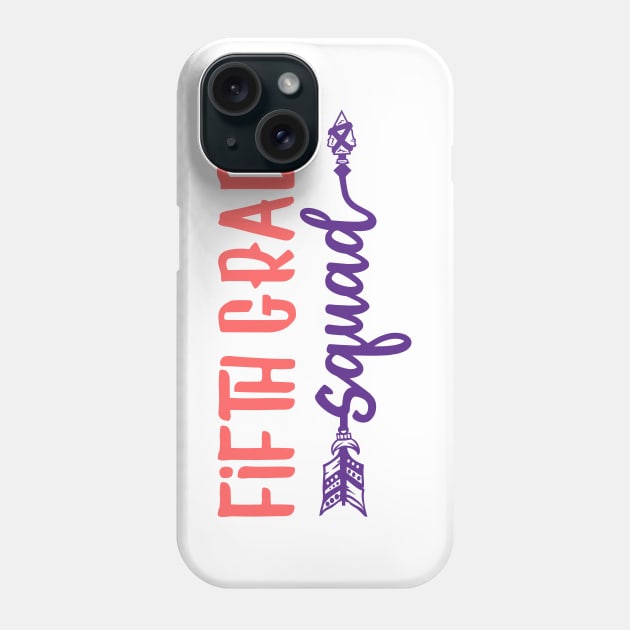 Fifth Grade Squad Phone Case by Ombre Dreams