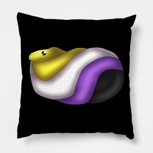 Nonbinary Snake Pillow