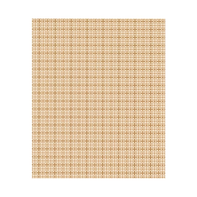 Beige checkered pattern by GinaaArts