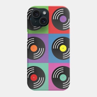 Vinyl music pop art Phone Case