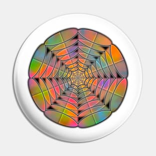 Sound Waves Mandala - Intricate Digital Illustration, Colorful Vibrant and Eye-catching Design, Perfect gift idea for printing on shirts, wall art, home decor, stationary, phone cases and more. Pin