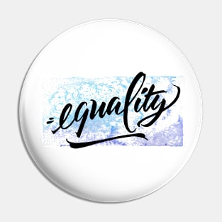equality design Pin