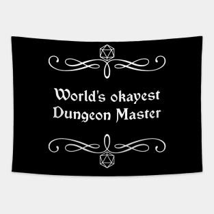 World's Okayest Dungeon Master Tapestry