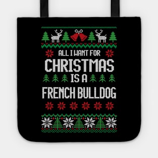 cute French Bulldog Tote