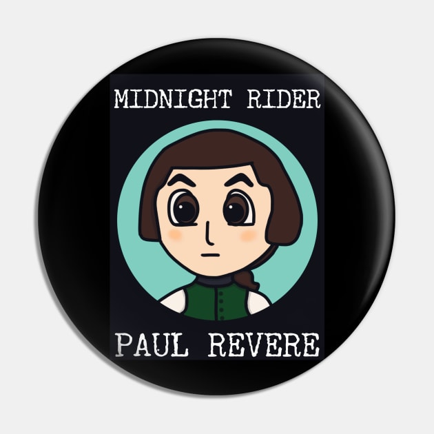 Midnight Rider - Poster Print Pin by Aeriskate