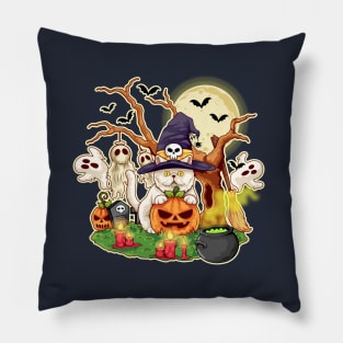 Exotic Shorthair x Halloween Pillow