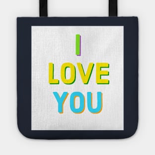 I Love You Tote