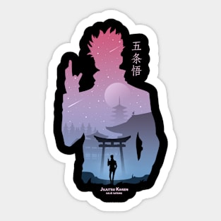 Gojo Satoru He is the strongest in Japanese Sticker for Sale by