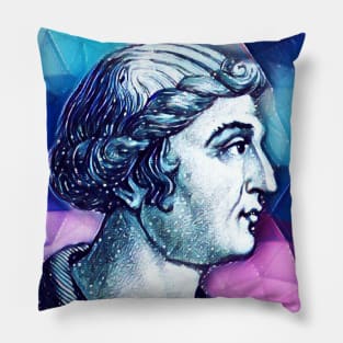 Cassius Dio Snowy Portrait | Cassius Dio Artwork 13 Pillow