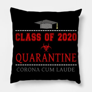 Class of 2020 Quarantine Graduation with Honors Novelty Pillow