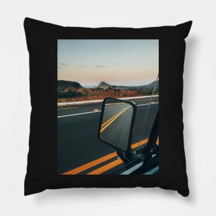 Driving Through Stunning National Park Landscape (Chapada dos Veadeiros, Brazil) Pillow