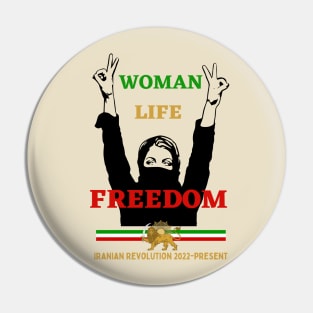 Iranian Revolution for freedom. Pin