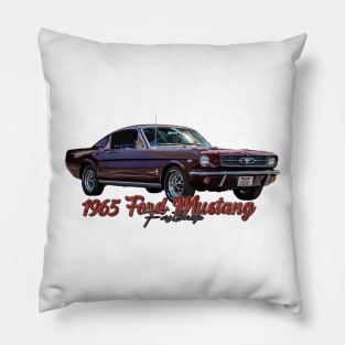 1965 Ford Mustang Fastback Pillow