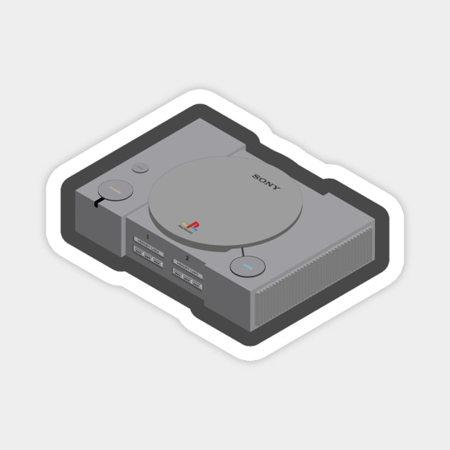 PS1 merch Magnet by RACHIDI