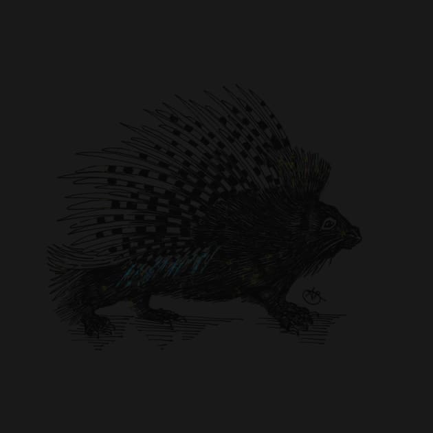 Porcupine strutting along... by angipangi7