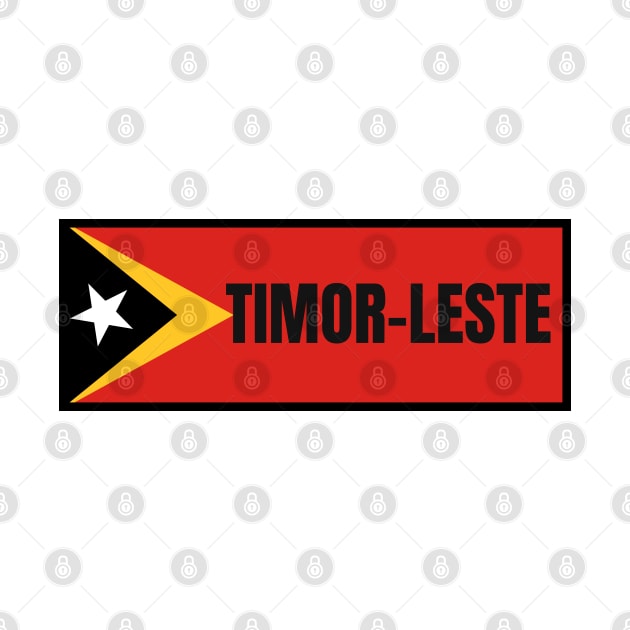 Timor-Leste Flag by aybe7elf