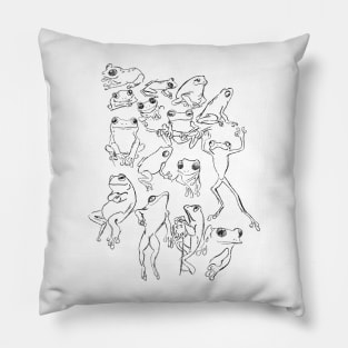 Frogs Pillow