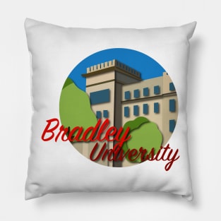 Bradley University Pillow