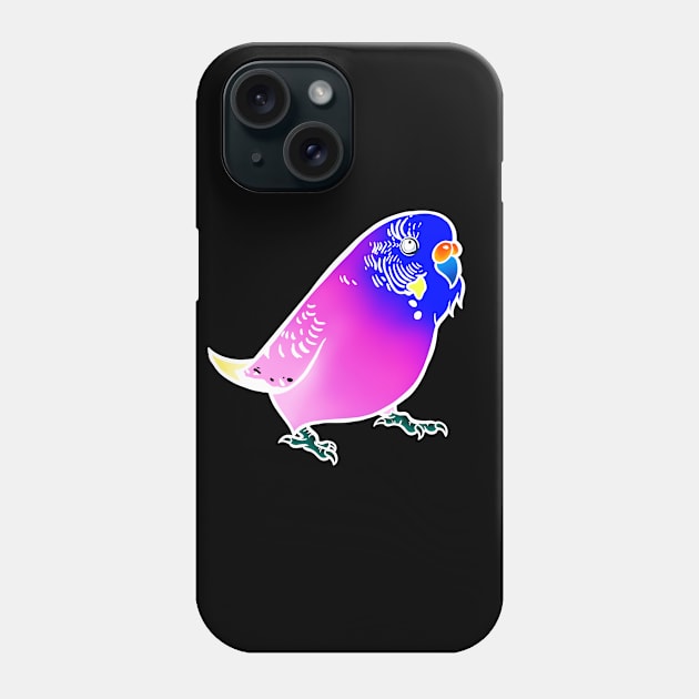 Inverted Parakeet Phone Case by ReclusiveCrafts