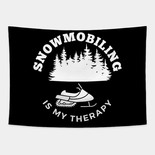 Snowmobiling 52 Tapestry by TheSeason