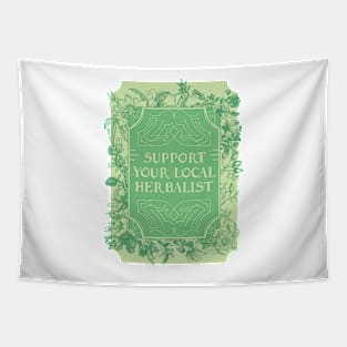 Support Your Local Herbalist Tapestry