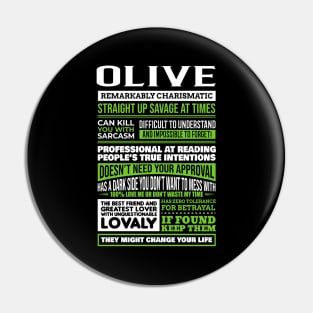 Olive Pin