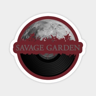 Savage Garden moon vinyl Magnet