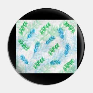 Leafy Greens Pattern Pin