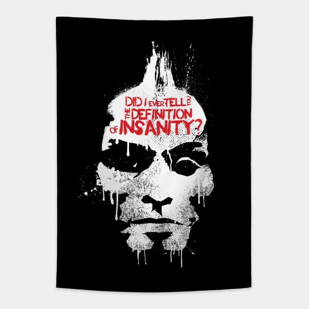 Vaas Defition of Insanity Tapestry by rustenico