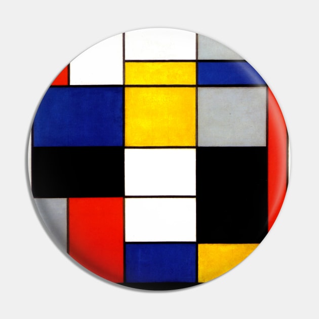 Piet Mondrian Fauvism Grunge Yellow Red and blue texture Post Impressionim Pin by CONCEPTDVS