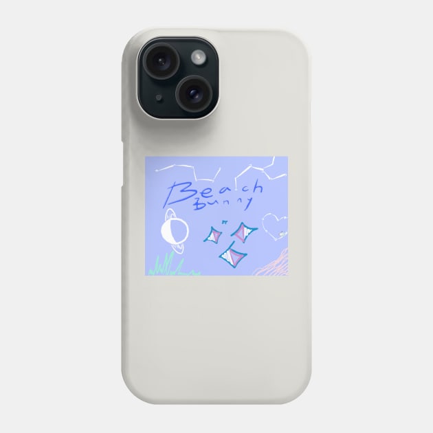 Beach Bunny Phone Case by Noah Monroe