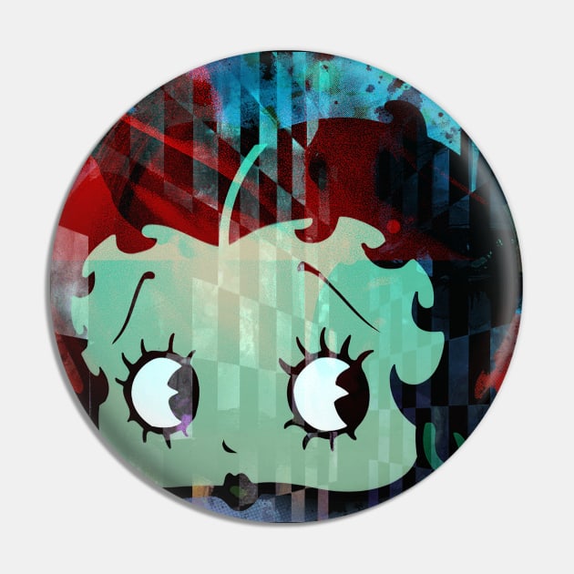 Betty Boop Dark Night Pin by diogocardoso