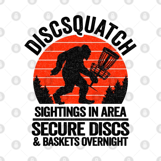 Discsquatch Sightings In Area Bigfoot Disc Golf by Kuehni