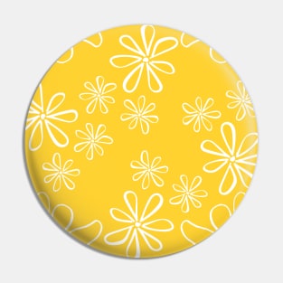 Beautiful Flower Pattern Pin