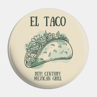 El Taco Pin