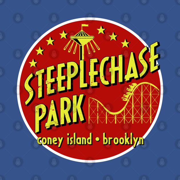 Steeplechase Park by PopCultureShirts