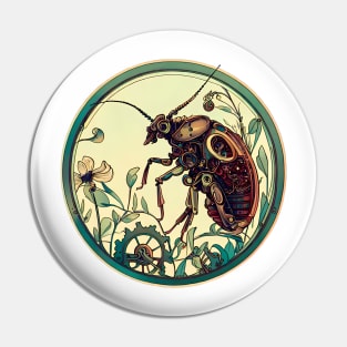 Mech Beetle Pin