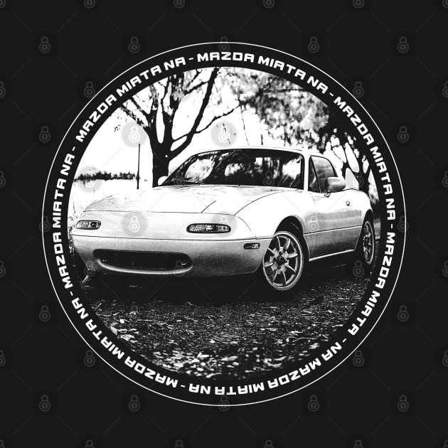 Mazda Miata MX-5 NA Black 'N White 4 (BLACK VERSION) by Cero