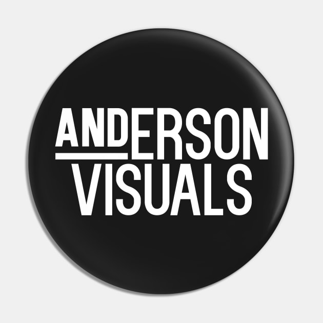 Anderson Visuals Logo Pin by colejamesand