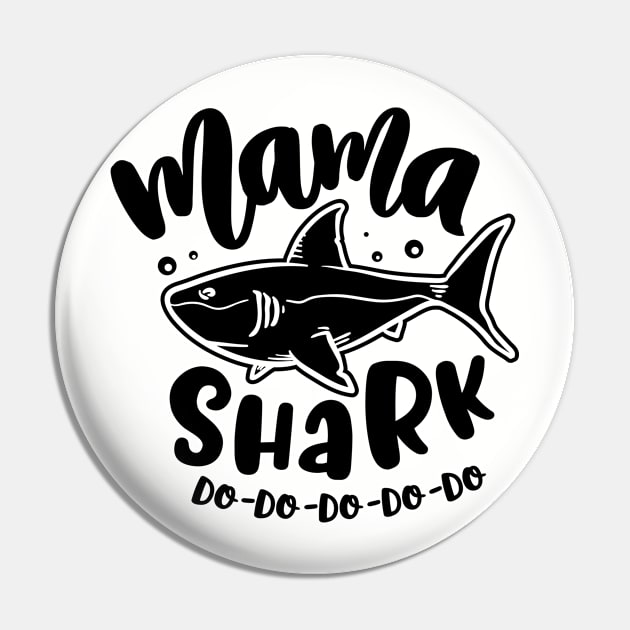 Mama shark Pin by gdimido