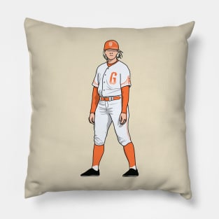 Nakken the first full-time female baseball coach Pillow