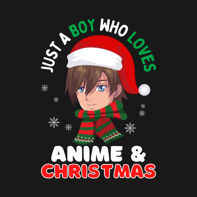 Just a boy who loves anime and Christmas by monicasareen