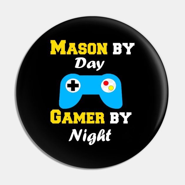 Mason By Day Gaming By Night Pin by Emma-shopping