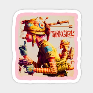 Tank Girl//Comic Fanart Magnet