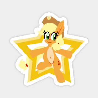 Star Applejack Magnet