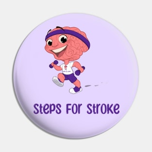 Brainy: Steps For Stroke Pin